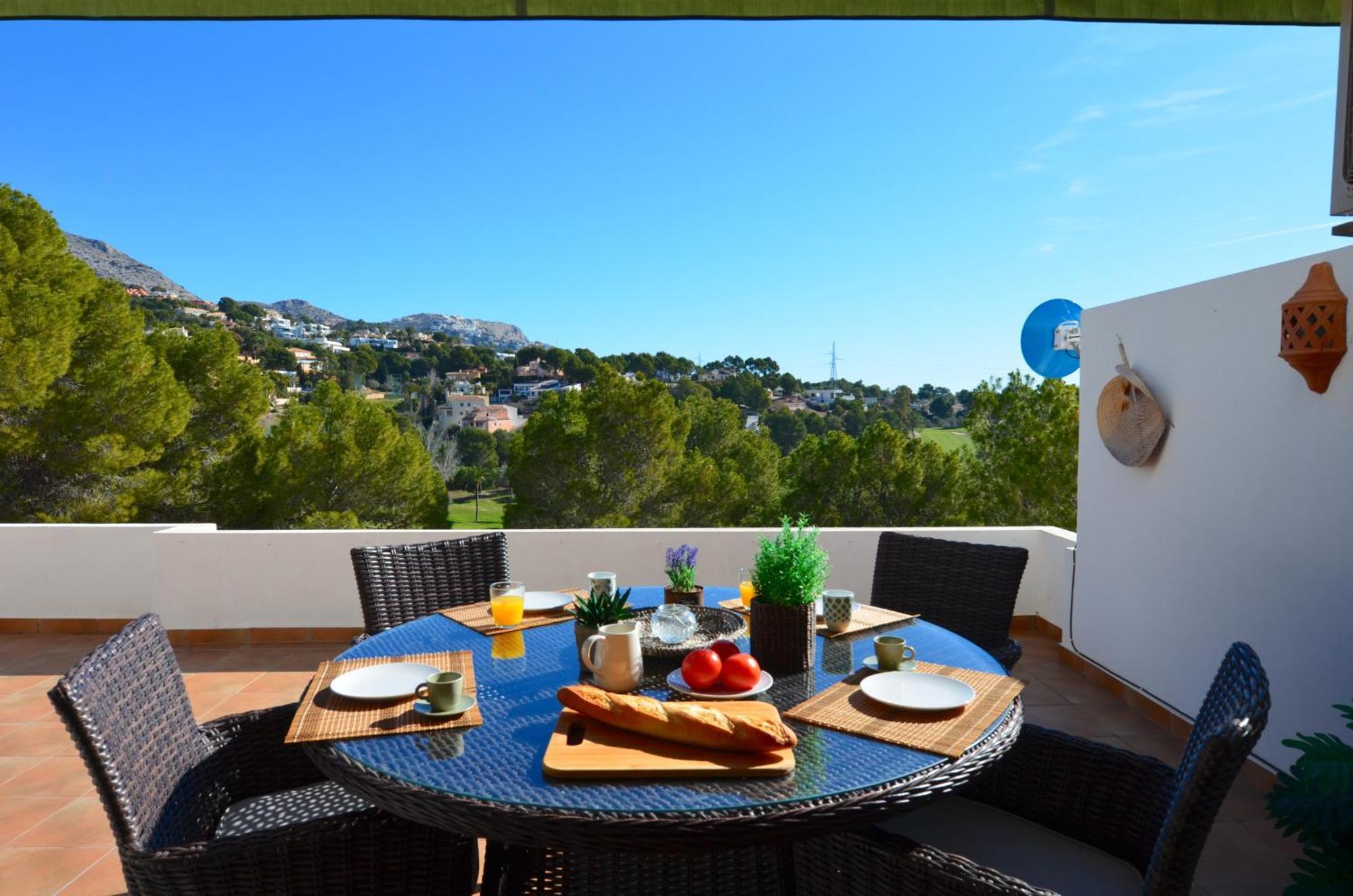 Apartament Altea La Vella, Casa Ama Vida Zewnętrze zdjęcie