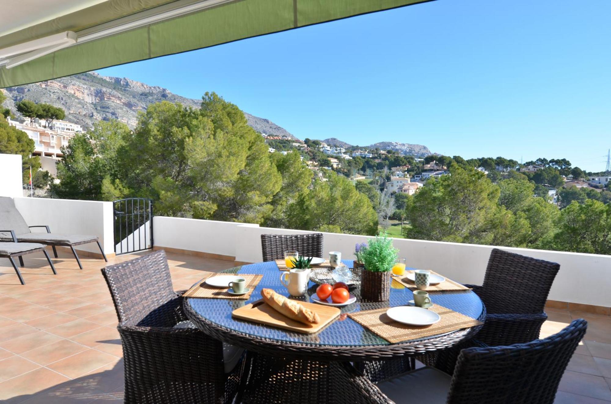 Apartament Altea La Vella, Casa Ama Vida Zewnętrze zdjęcie