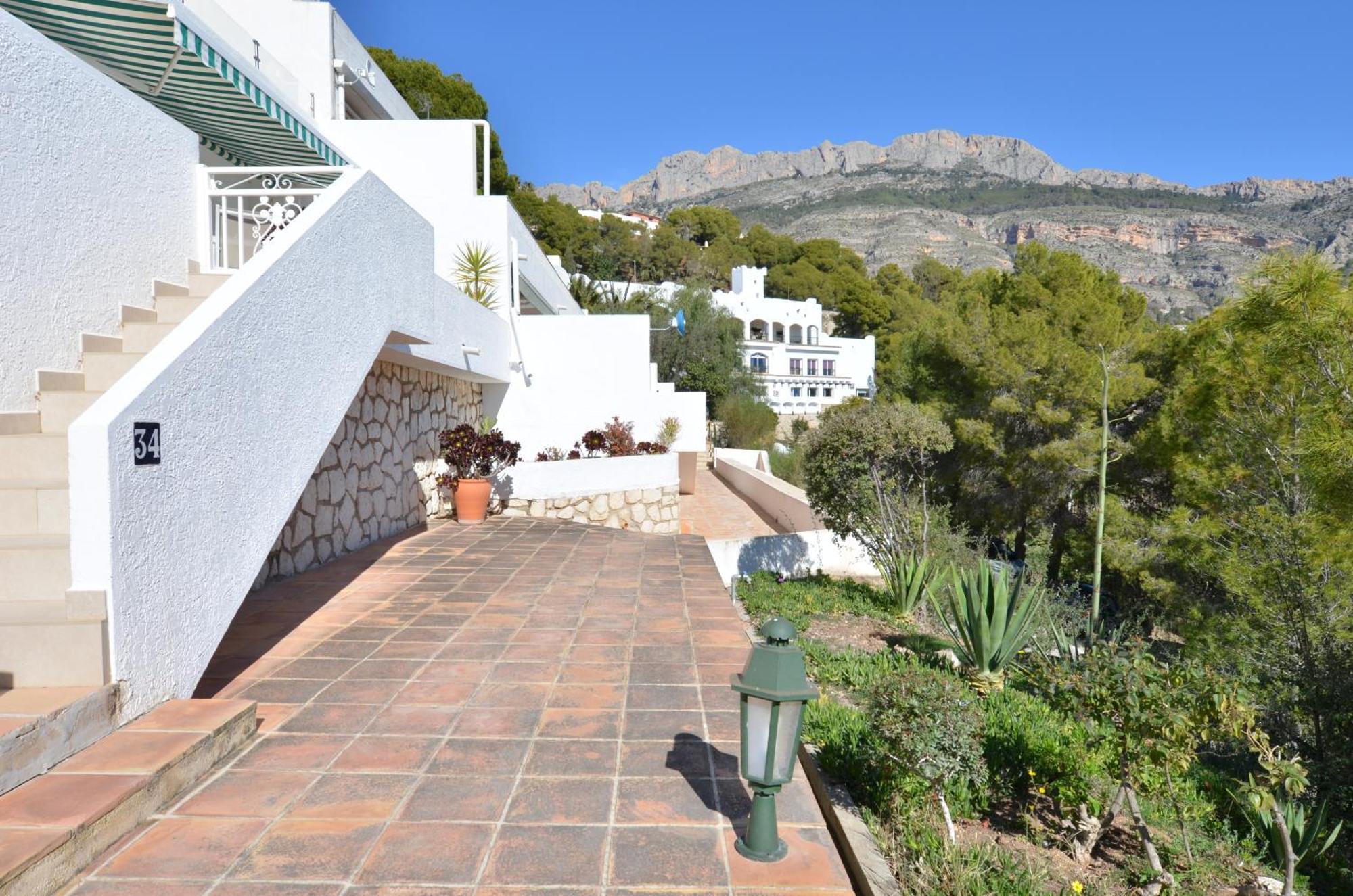 Apartament Altea La Vella, Casa Ama Vida Zewnętrze zdjęcie