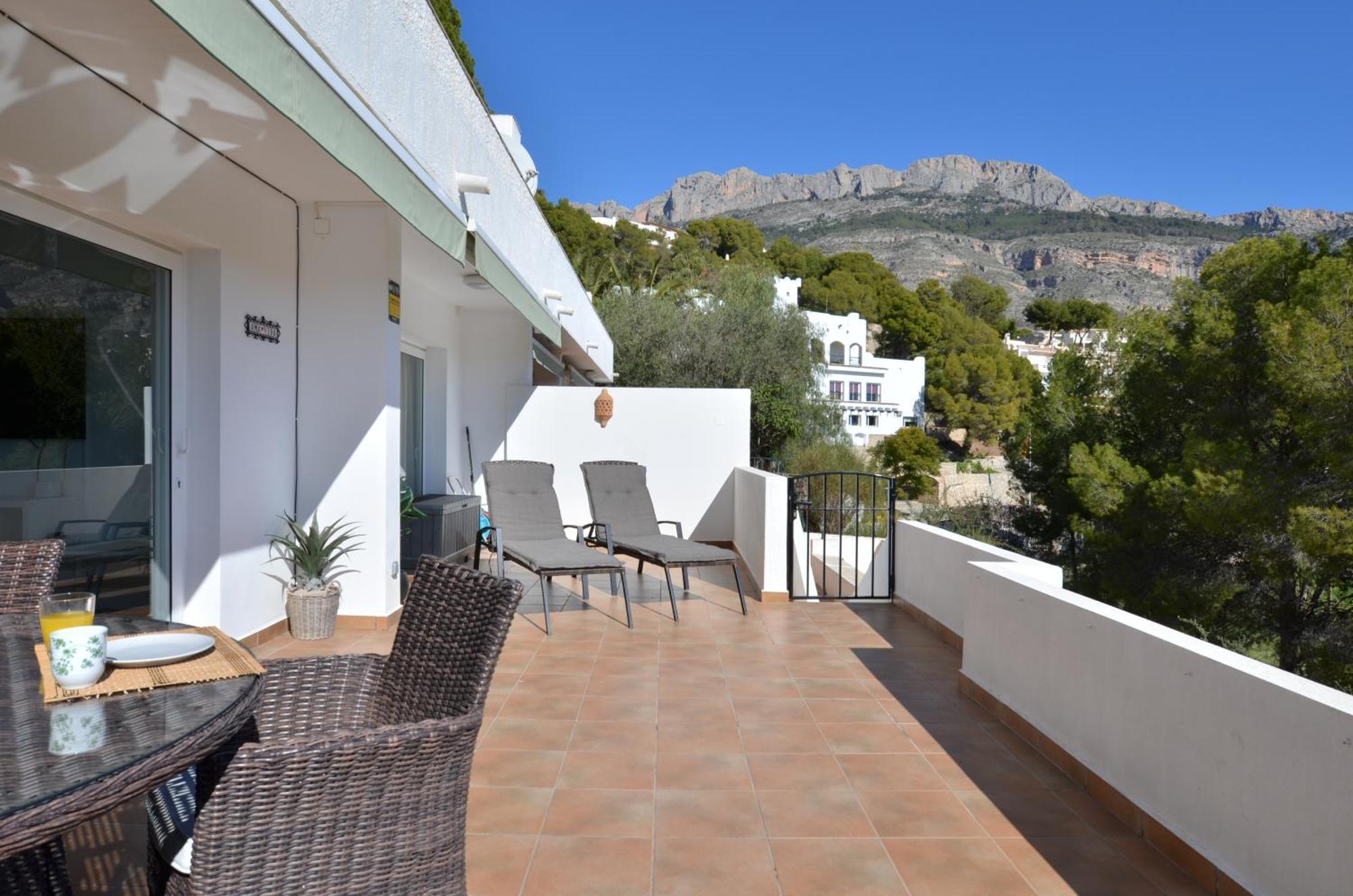 Apartament Altea La Vella, Casa Ama Vida Zewnętrze zdjęcie
