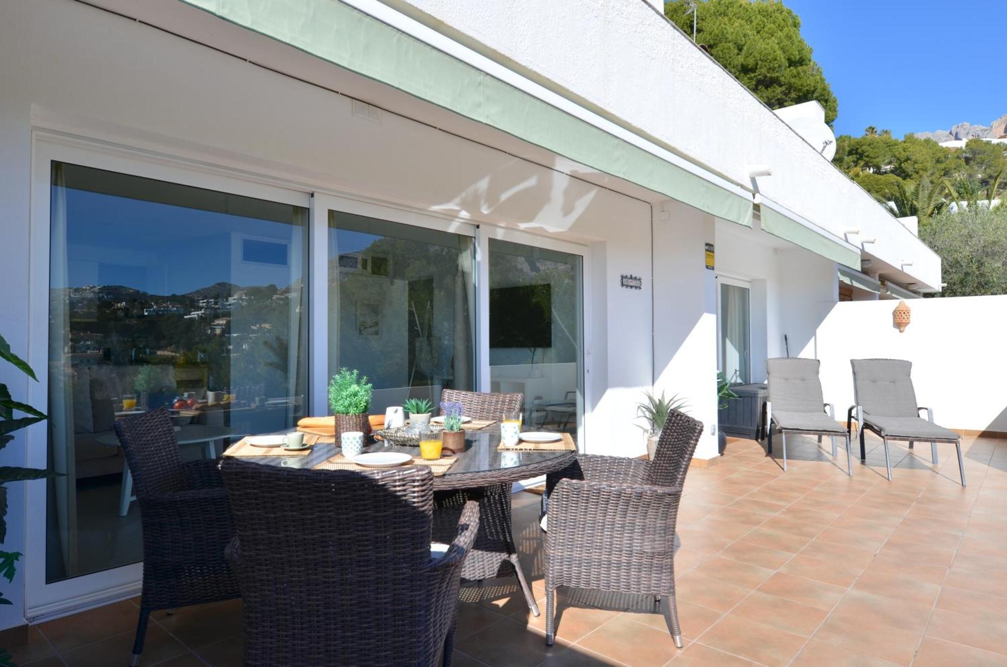 Apartament Altea La Vella, Casa Ama Vida Zewnętrze zdjęcie