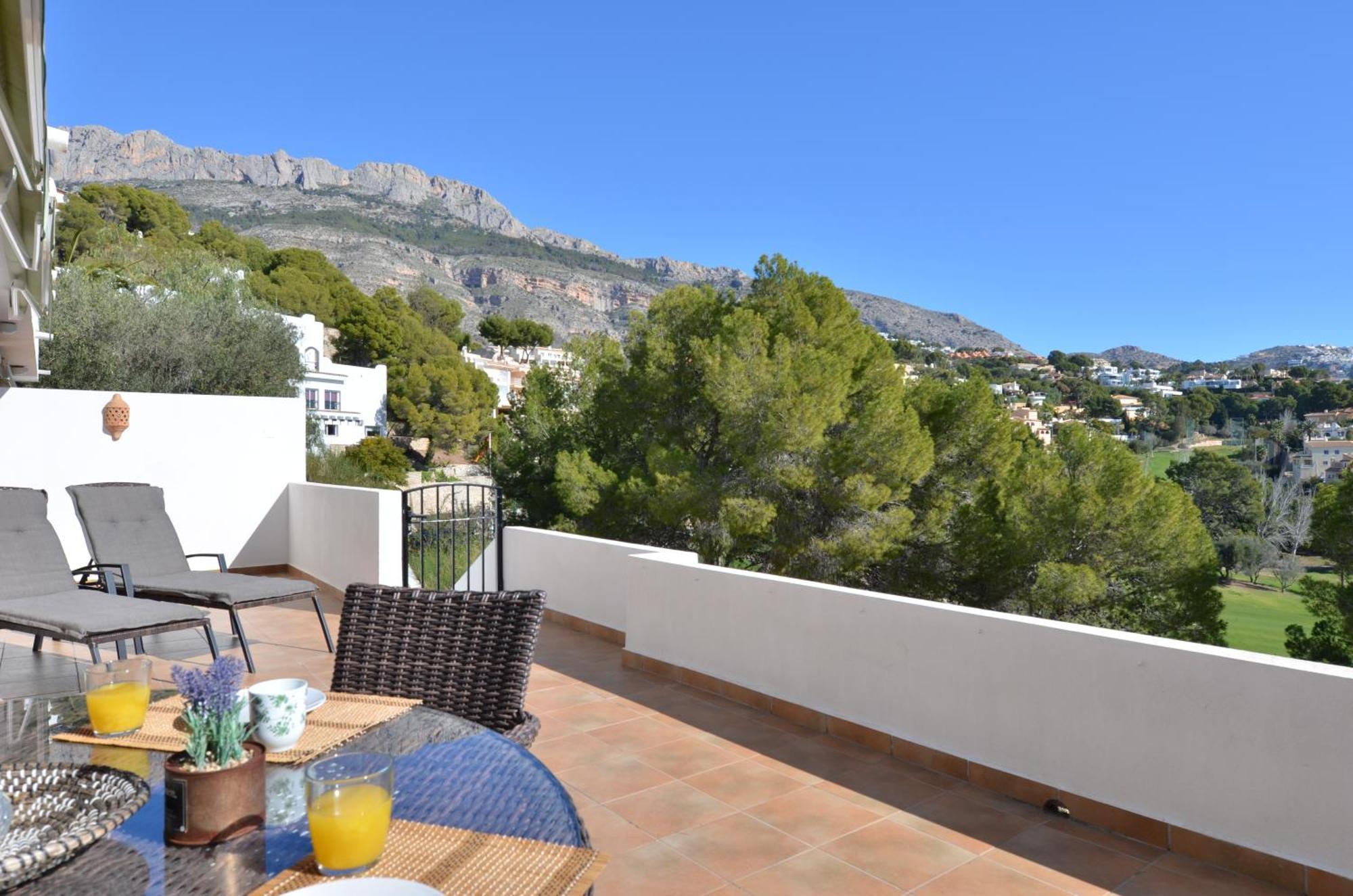 Apartament Altea La Vella, Casa Ama Vida Zewnętrze zdjęcie